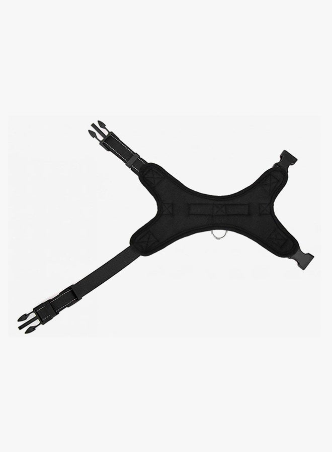 Generic Adjustable Pet Chest Strap Black Small  - Image 3