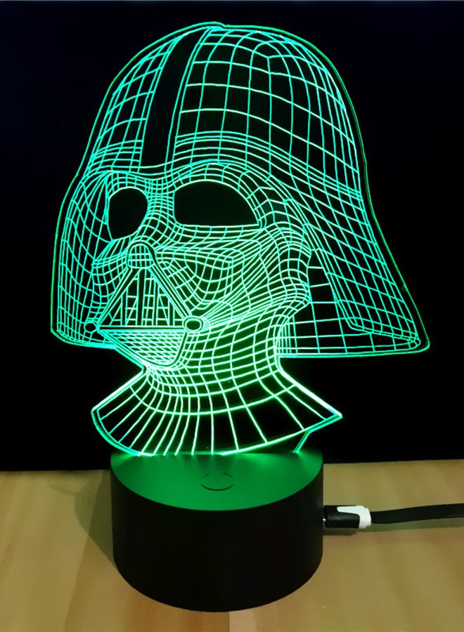 M.Sparkling - Star Wars Darth Vader Shape 3D LED Lamp Multicolour 15 x 8.7 x 21cm - Image 1
