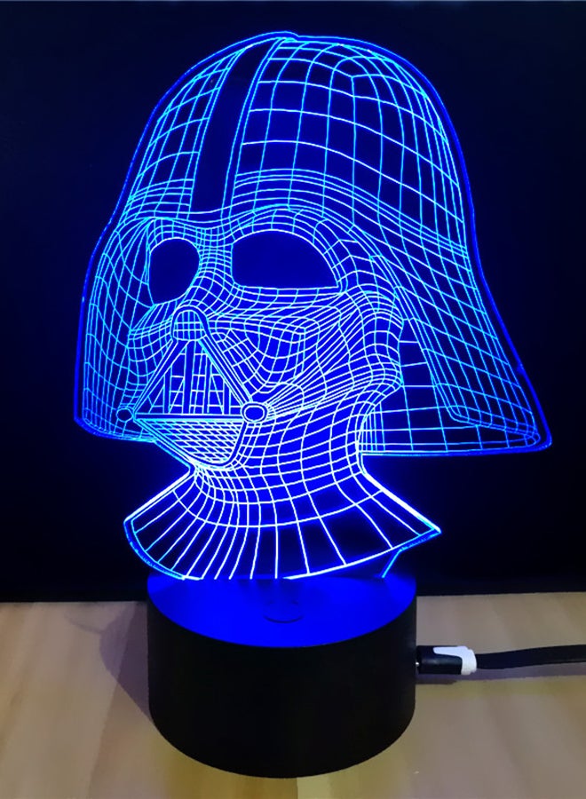 M.Sparkling - Star Wars Darth Vader Shape 3D LED Lamp Multicolour 15 x 8.7 x 21cm - Image 1