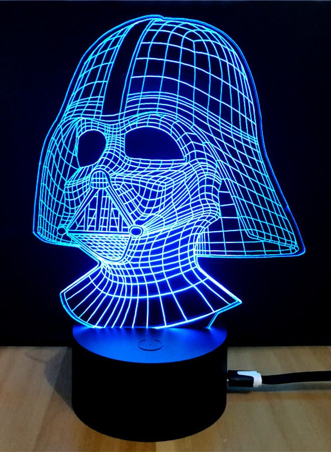 M.Sparkling - Star Wars Darth Vader Shape 3D LED Lamp Multicolour 15 x 8.7 x 21cm - Image 1