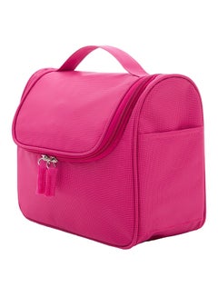 RUMANLE Portable Travel Makeup Bag Pink  - Image 1