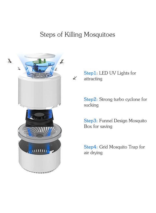 LIXADA UV LED Electric Insect Killer Black - Image 2