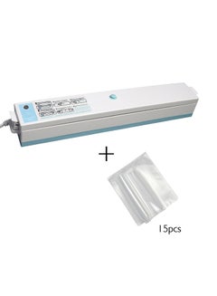 Food Vacuum Sealer With 15 Bags Blue/White - v1537187359/N17861134A_1