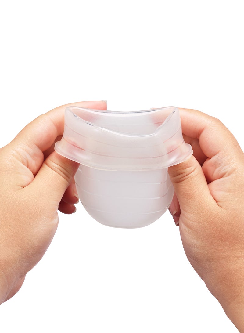 بون زجاجة رضاعة من سيليكون نورش بسعة ٨ أونصة بي ١١٢٩٣ - Image 5