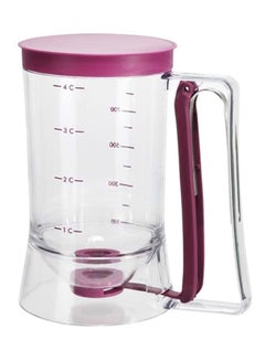 Batter Dispenser Jug Purple/Clear