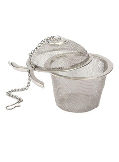Generic Stainless Steel Tea Infuser Silver 6.5cm 