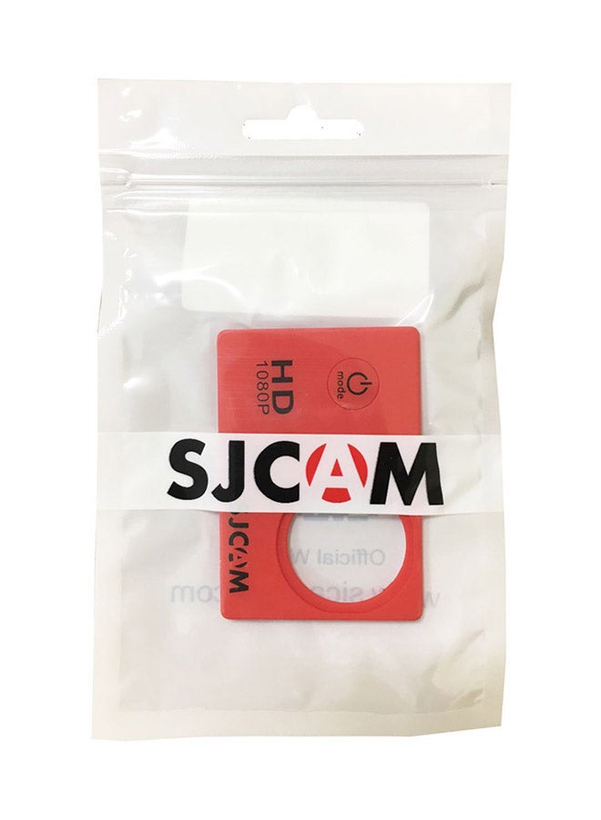 SJCAM - Replacement Front Cover Faceplate For SJ4000 Action Camera Red - Image 1