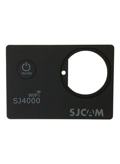 SJCAM Replacement Front Cover Faceplate For SJ4000 Wi-Fi Action Camera Black 