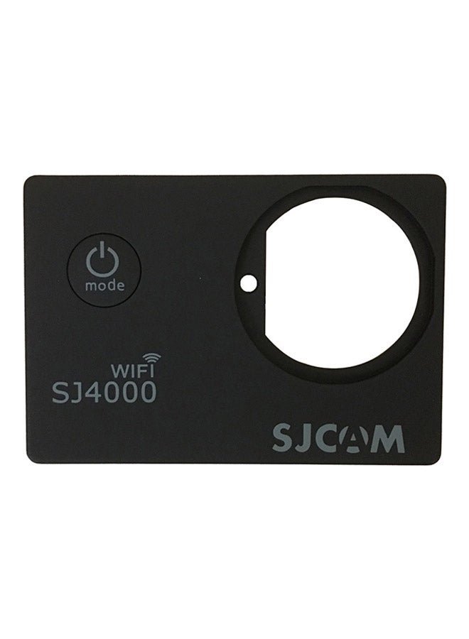 SJCAM Replacement Front Cover Faceplate For SJ4000 Wi-Fi Action Camera Black 