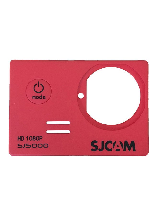 SJCAM - Replacement Front Cover Faceplate For SJ5000 Action Camera Red - Image 1