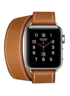 Replacement Leather Band For Apple Watch Series 2 38mm Brown