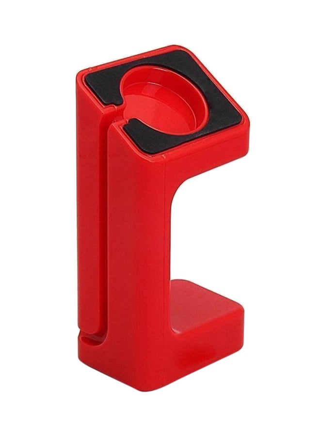 Stand Holder For Apple Watch 38mm/42mm Red/Black - Image 1