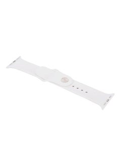 Replacement Band With Axle Connectors For Apple Watch Series 3/2/1 White