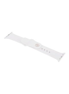 Replacement Band With Axle Connectors For Apple Watch 38mm White