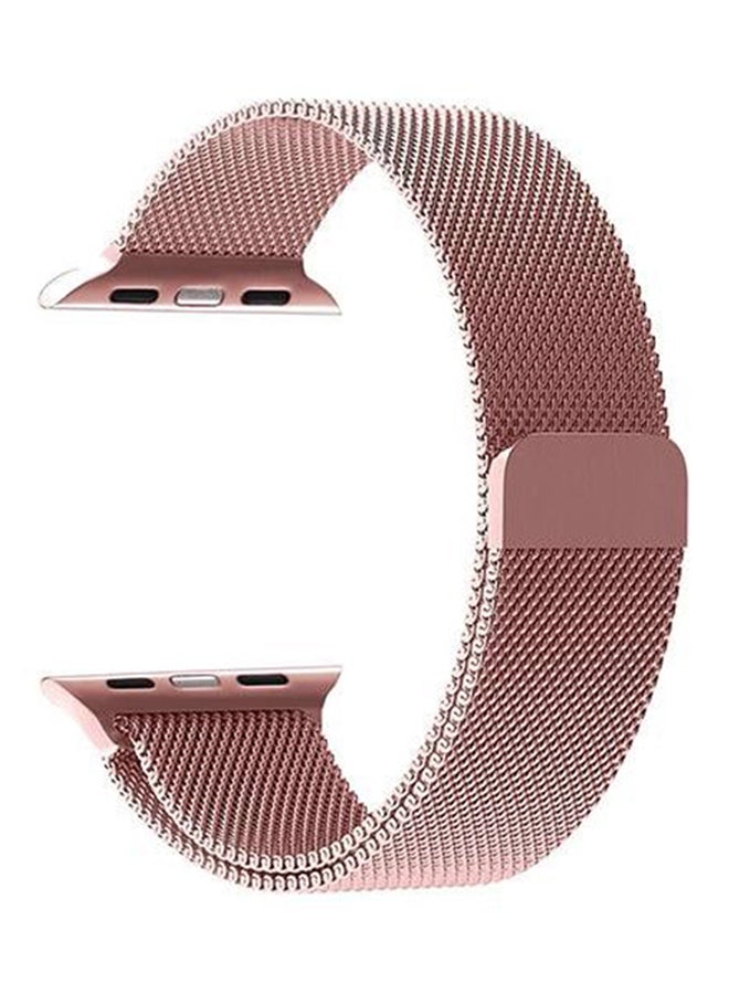 Replacement Band For Apple Watch Series 1/2 42mm Rose Gold