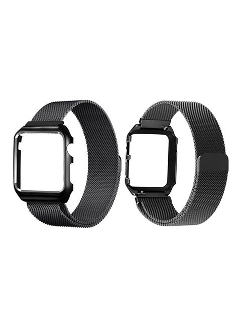 Replacement Band For Apple Watch Series 3/2/1 Black