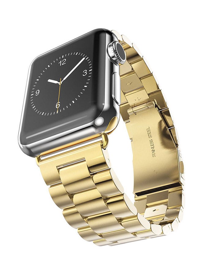Generic - Replacement Band For Apple Watch Series 3/2/1 Gold - Image 1