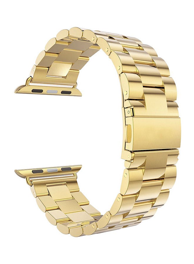 Generic - Replacement Band For Apple Watch Series 3/2/1 Gold - Image 1