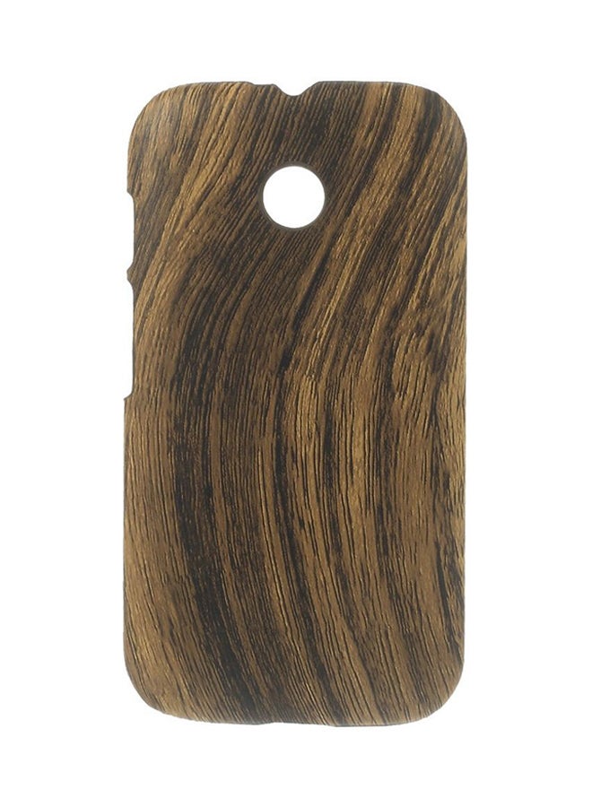 Ozone Protective Case Cover For Motorola Moto E Wood Grain - Image 1