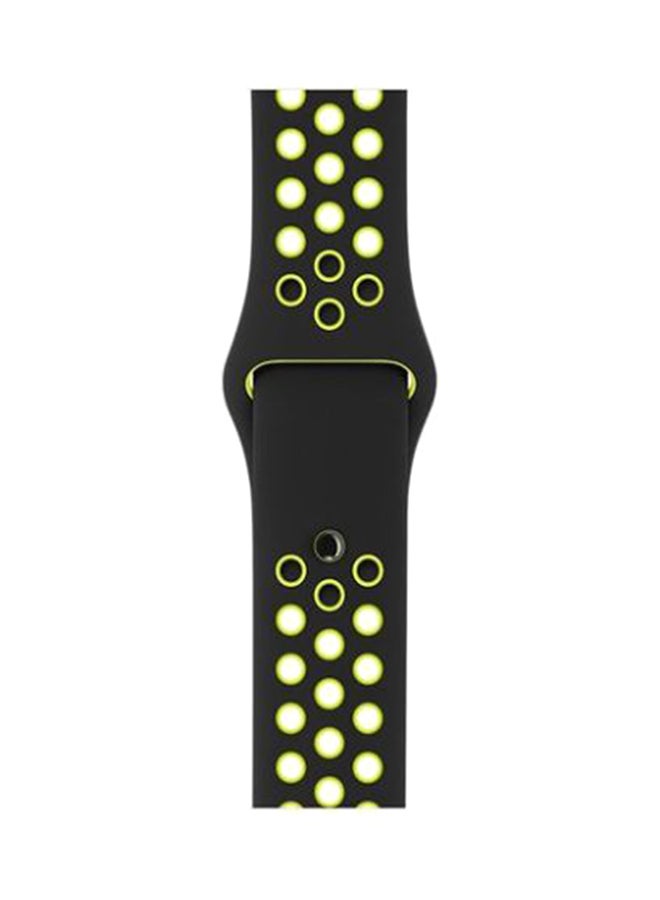 Generic - Replacement Band For Apple Watch 38mm Black/Green - Image 1