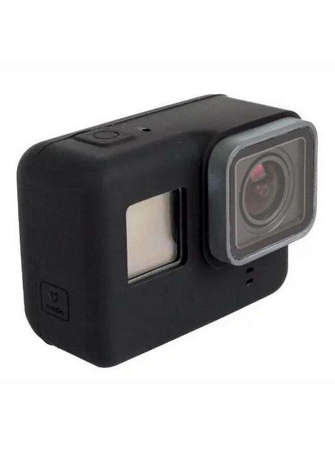 Protective Case Cover With Lens Cap For GoPro Hero 5 Sports Action Camera Black  - Image 4