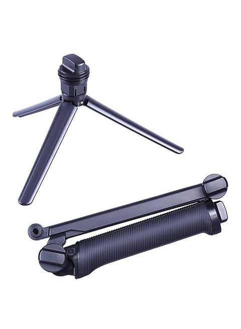 3-Way Mount Monopod For Action Camera Black