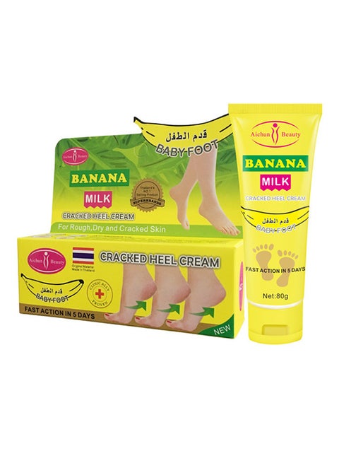 Banana Milk Cracked Heel Cream 80grams