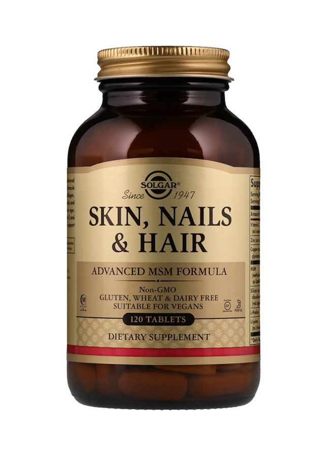 Solgar Advanced MSM Formula Tablet-120 Tablet - Image 1