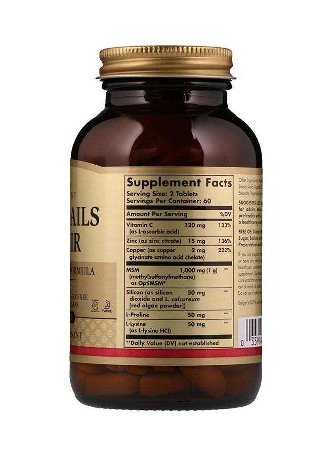 Solgar Advanced MSM Formula Tablet-120 Tablet - Image 2