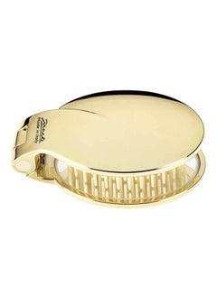 JANEKE Foldable Hair Brush With Mirror Gold 