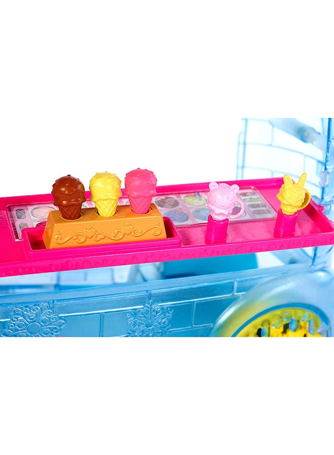 إنشانتيمالز مجموعة لعب من دمية برينا والبطريق ومجموعة الآيس كريم - Image 5