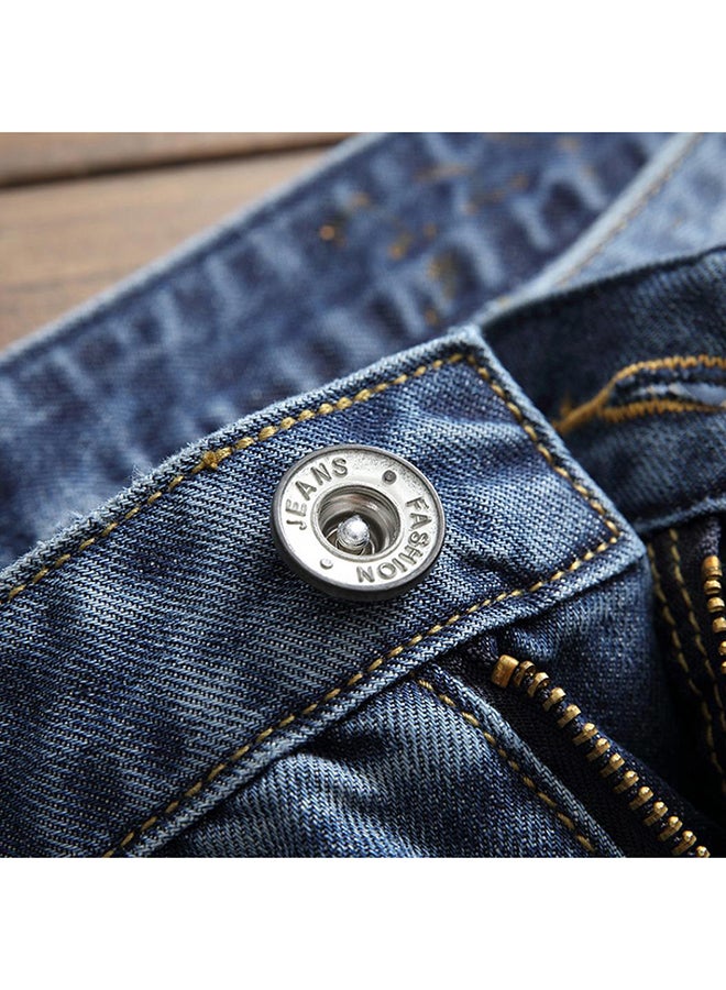 بلولانز جينز عصري ممزق أزرق - Image 3