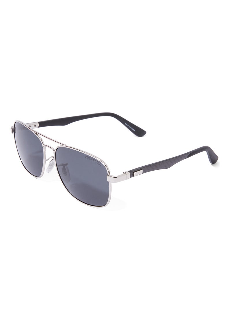 Radar Men's Polarized Square Sunglasses - Lens Size: 58 mm - Image 1