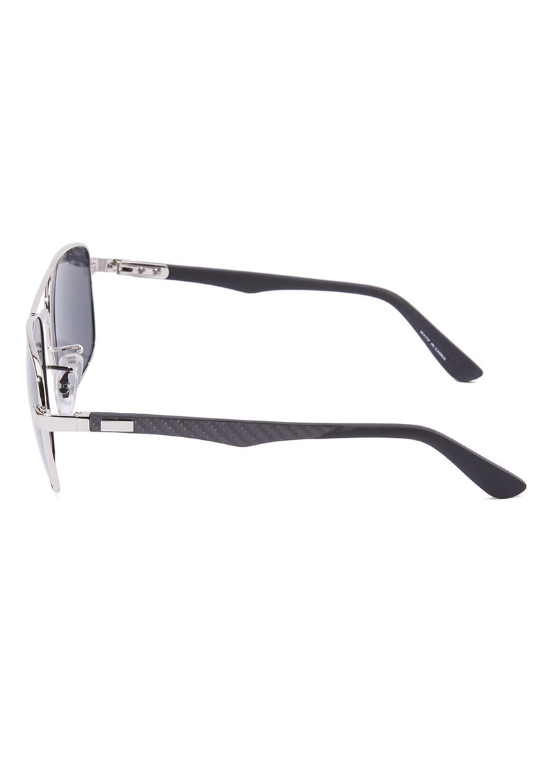 Radar Men's Polarized Square Sunglasses - Lens Size: 58 mm - Image 2