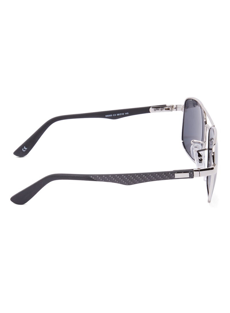 Radar Men's Polarized Square Sunglasses - Lens Size: 58 mm - Image 3