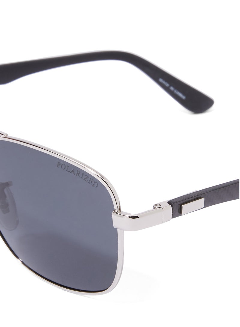 Radar Men's Polarized Square Sunglasses - Lens Size: 58 mm - Image 4