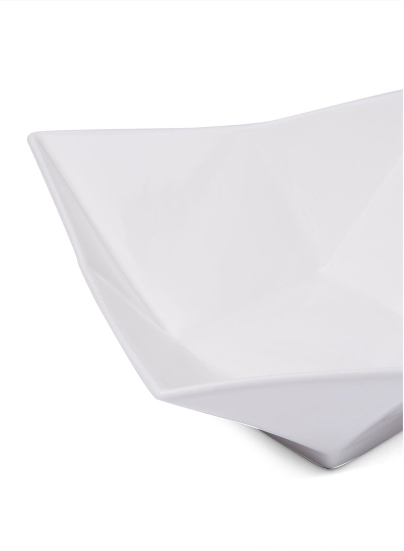 SYMPHONY Twist Square Bowl White 21centimeter - Image 2