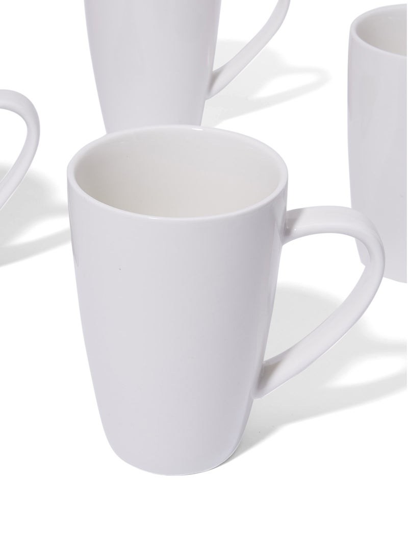 SYMPHONY 4-Piece Maxi Mug Set White - Image 2