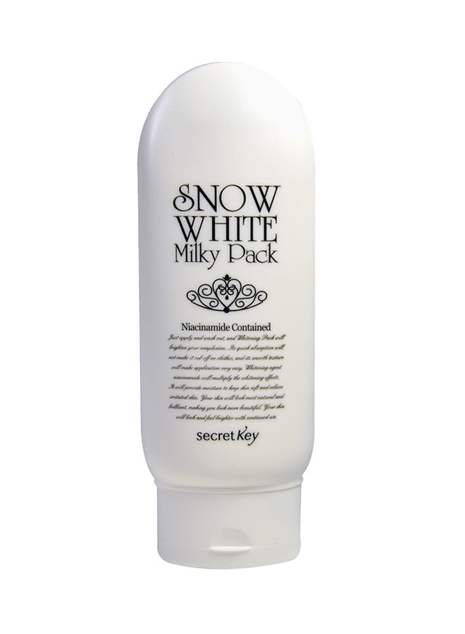 Secret Key - Snow White Milky Pack Face Mask 200grams - Image 1