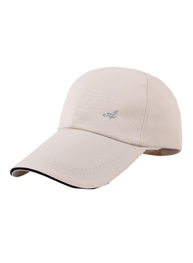 Generic - Adjustable Belt Snapback Hat Beige - Image 1