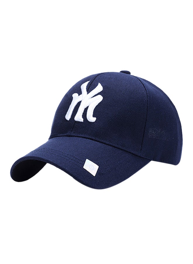 Generic - NY Embroidery Hip Hop Snapback Hat Blue - Image 1