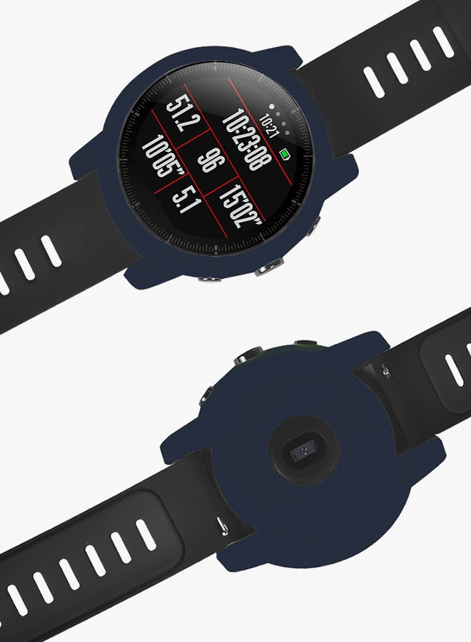 Amazfit Stratos Silicone Watch Case Dark Blue  - Image 4