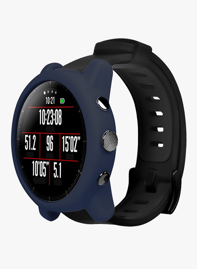 Amazfit Stratos Silicone Watch Case Dark Blue  - Image 5
