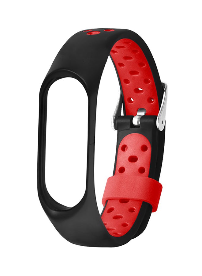 Xiaomi Silicon Replacement Band for XIAOMI MI Band 3 Black/Red Black/Red  - Image 1
