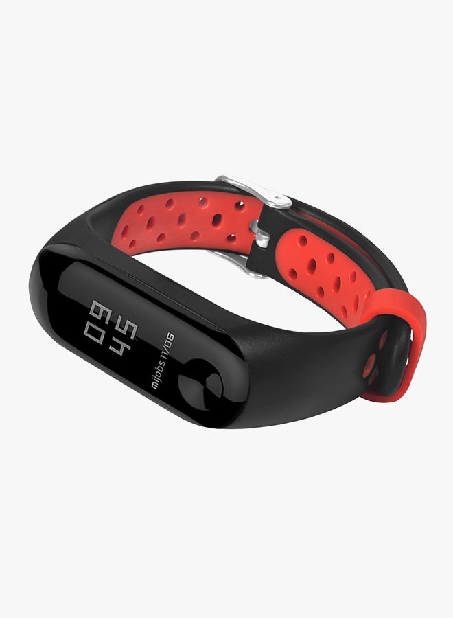 Xiaomi Silicon Replacement Band for XIAOMI MI Band 3 Black/Red Black/Red  - Image 2