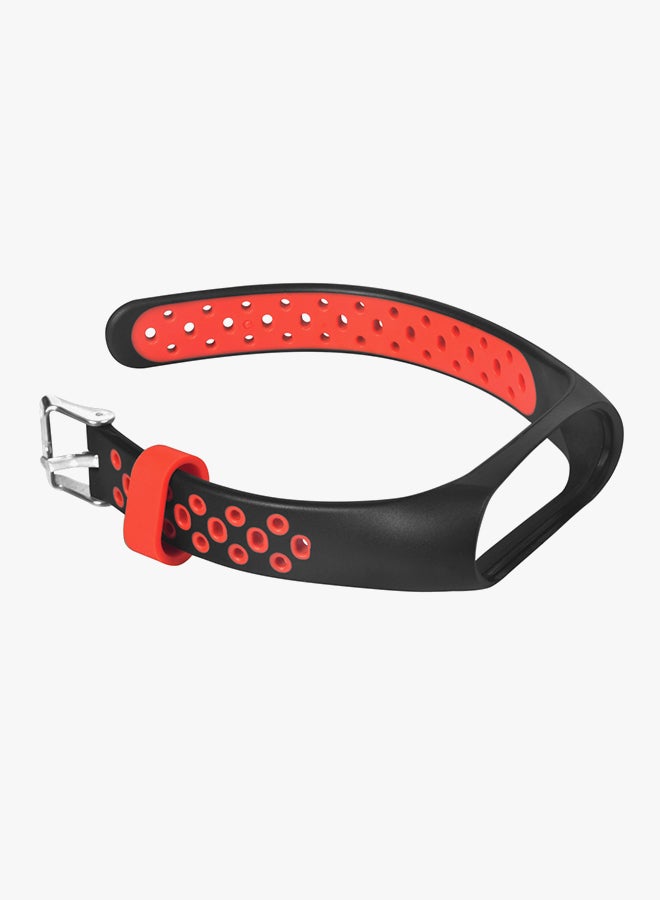 Xiaomi Silicon Replacement Band for XIAOMI MI Band 3 Black/Red Black/Red  - Image 4