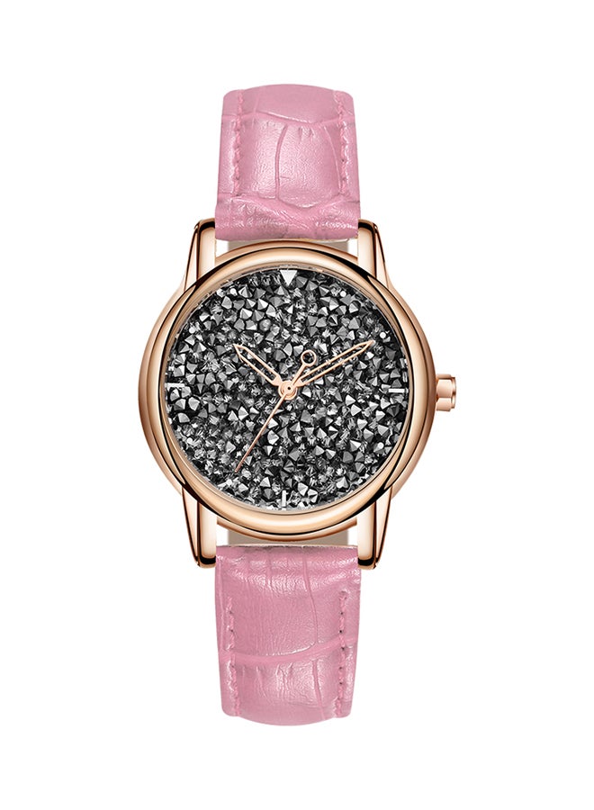 KKmoon Women's Water Resistant Leather Analog Watch SA-1 - Image 1