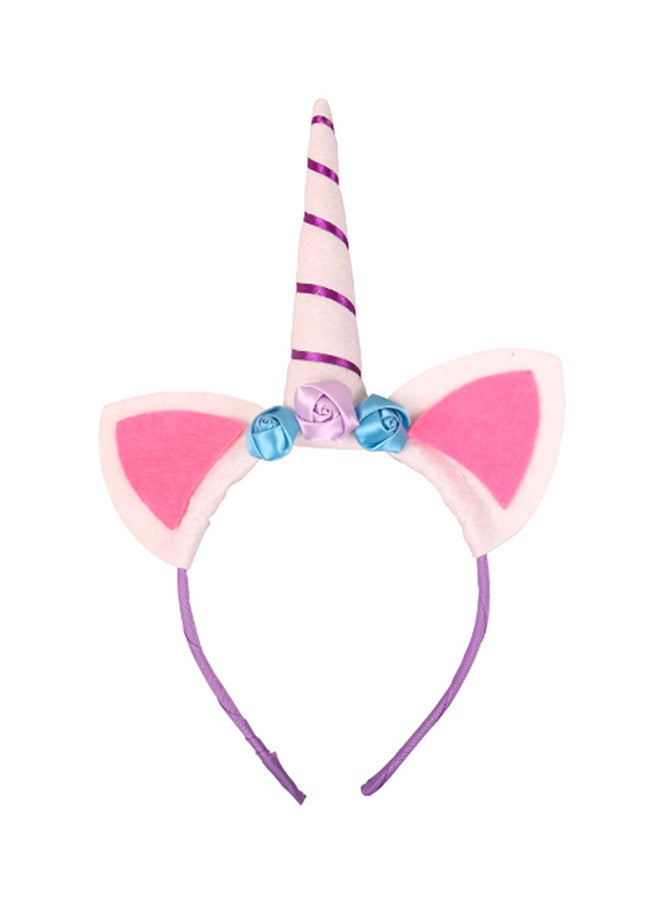 Unicorn Crown Headband One Size