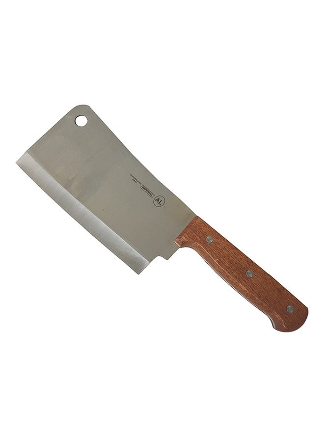 IMPERIAL - Cleaver Knife With Wooden Handle Silver/Brown 14centimeter - Image 1