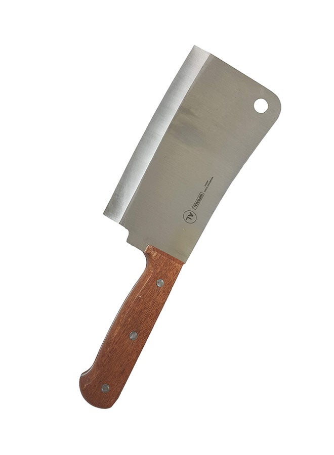 IMPERIAL - Cleaver Knife With Wooden Handle Silver/Brown 14centimeter - Image 1